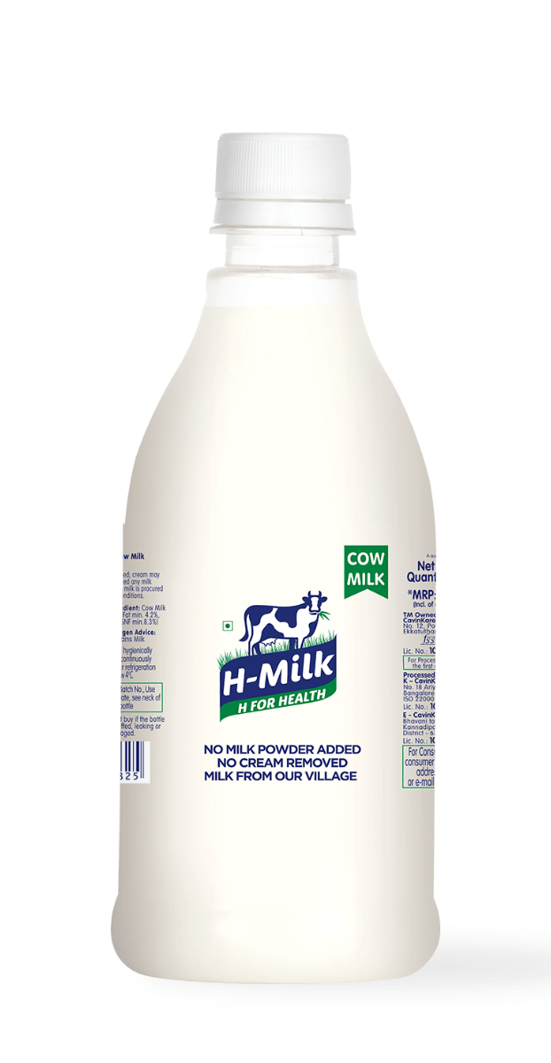Bottled whole milk