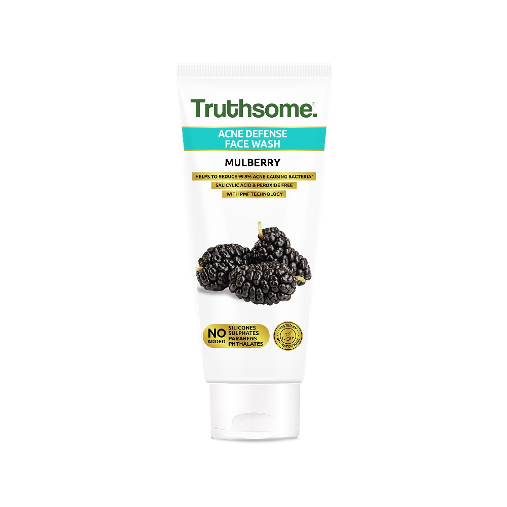 Truthsome Acne Defense Face Wash with Mulberry & Tea Tree Oil