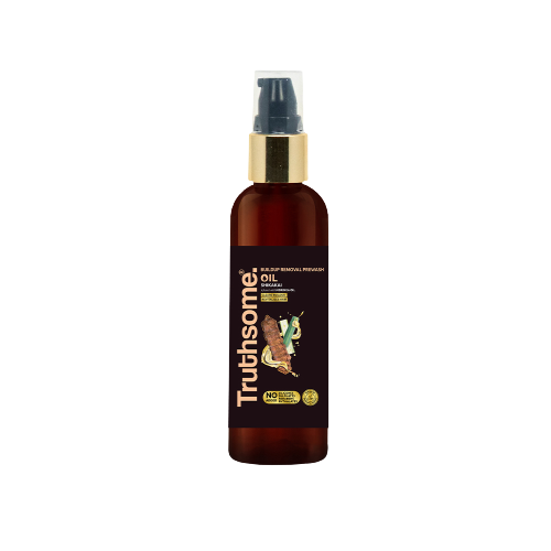 Build-up removal oil, infused with Shikakai and Moringa