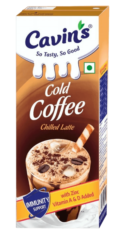 Cavin’s Cold Coffee-Chilled Latte
