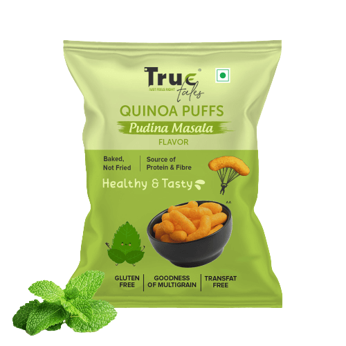 True Tales Quinoa Puffs Pudina Masala
