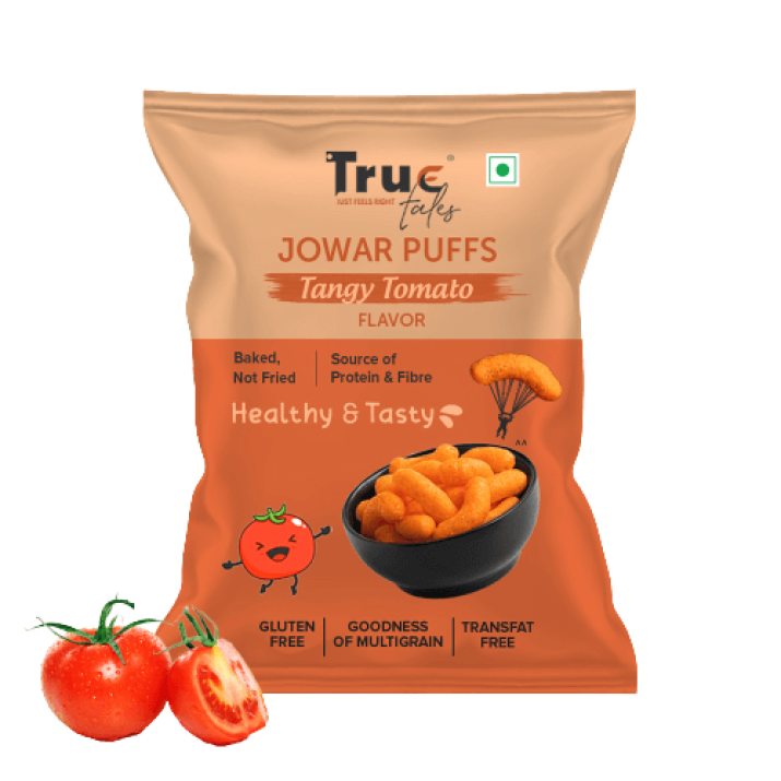 True Tales Jowar Puffs Tangy Tomato