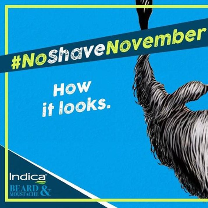 No Shave November with Indica Beard and Moustache