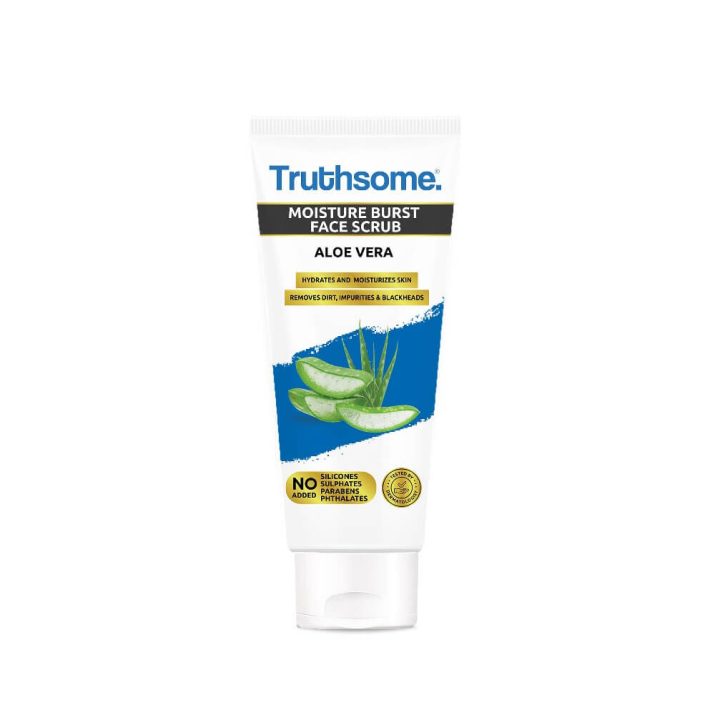 Truthsome Moisture Burst Face Scrub with Aloe Vera & Argan Oil