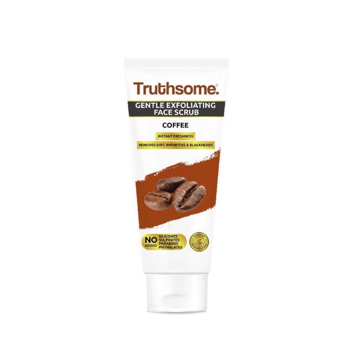 Truthsome Gentle Exfoliating Face Scrub with Coffee & Vitamin E