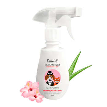 Petterati Pet Sanitizer – Floral