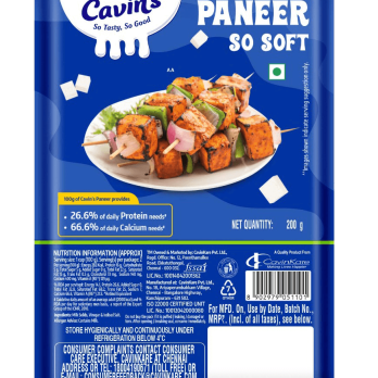 Cavin’s Soft Paneer