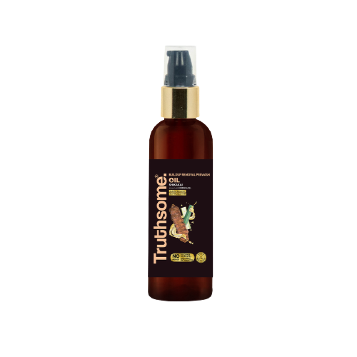 Build-up removal oil, infused with Shikakai and Moringa