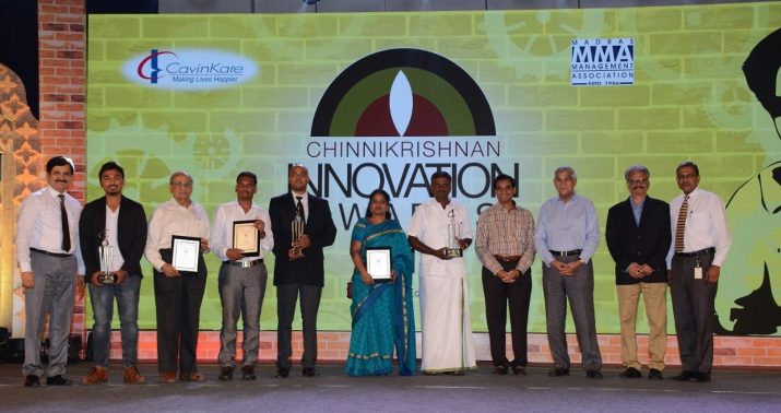 Chinnikrishnan Innovation Awards 2018